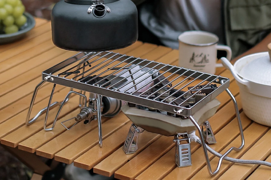 Durable Campfire Grill Rack