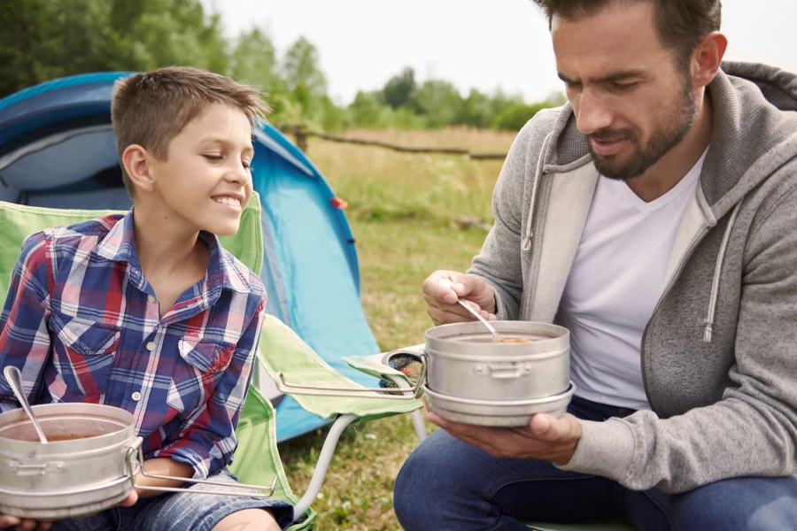 Folding Campfire Cooking Rack