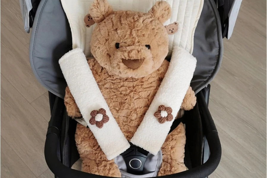 Soft Cotton Car Seat Belt Cover